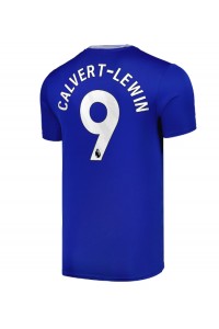 Everton Dominic Calvert-Lewin #9 Fotballdrakt Hjemme Klær 2024-25 Korte ermer